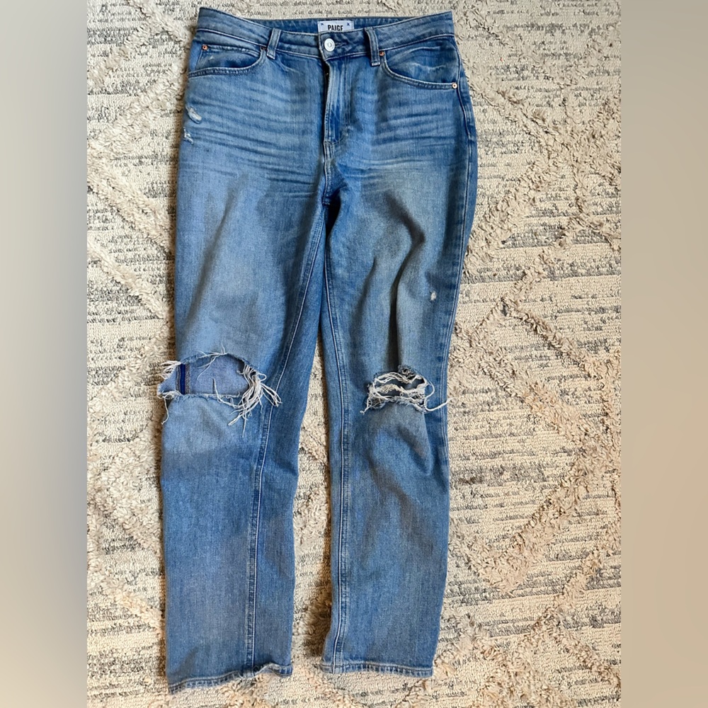 Paige Sarah straight ankle jeans size 27